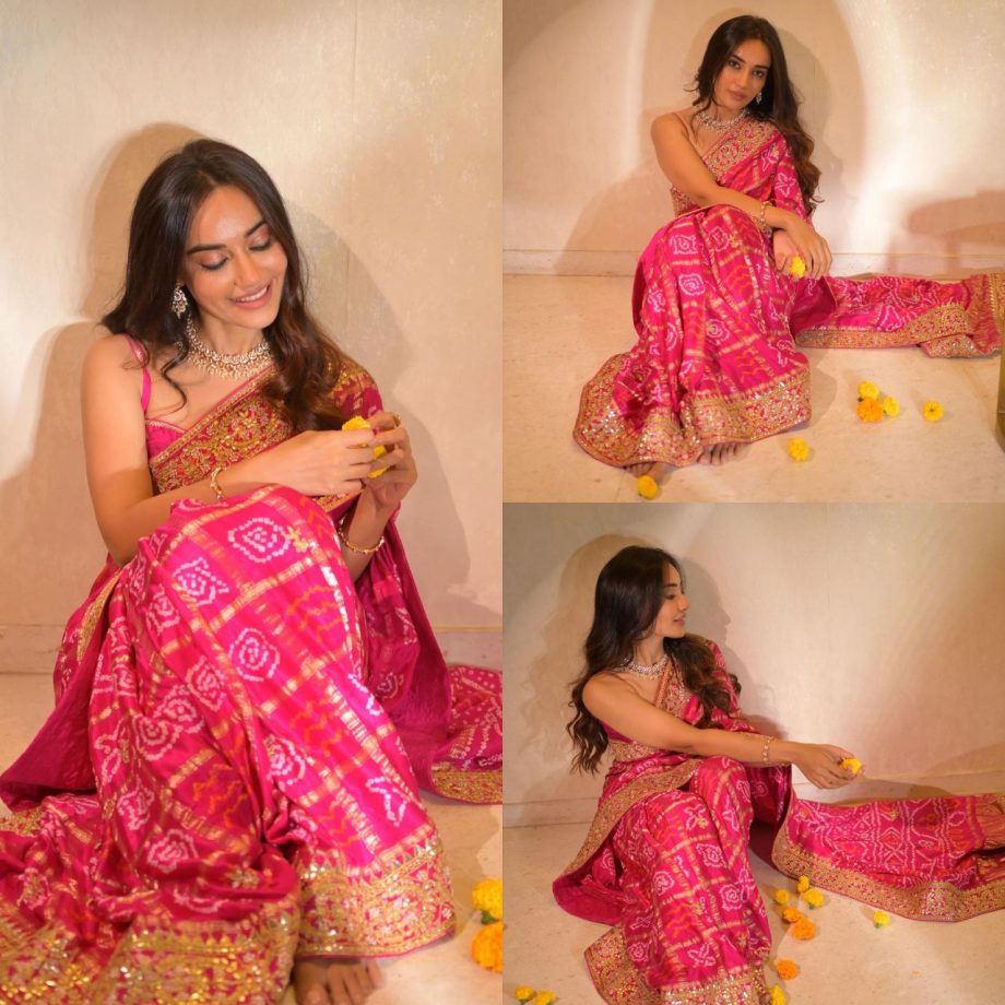 10 Beautiful Hairstyles for Medium-Length Hair to Complement Your Saree Look, Inspired by TV Actress Surbhi Jyoti 895650