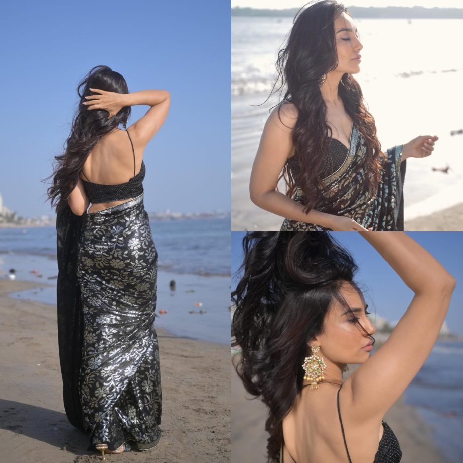 10 Beautiful Hairstyles for Medium-Length Hair to Complement Your Saree Look, Inspired by TV Actress Surbhi Jyoti 895643
