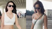 Airport Fashion Battle: Disha Patani Or Ameesha Patel: Who Slays In All-White Casual Outfit? 896919