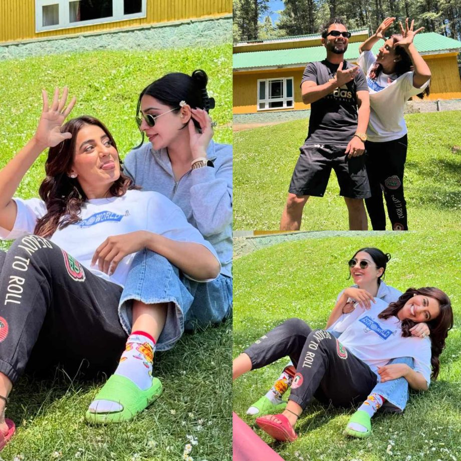Akshara Singh Creates Cherishing Moments With Millind Gaba And His Wife Pria Beniwal, See Pics! 897858