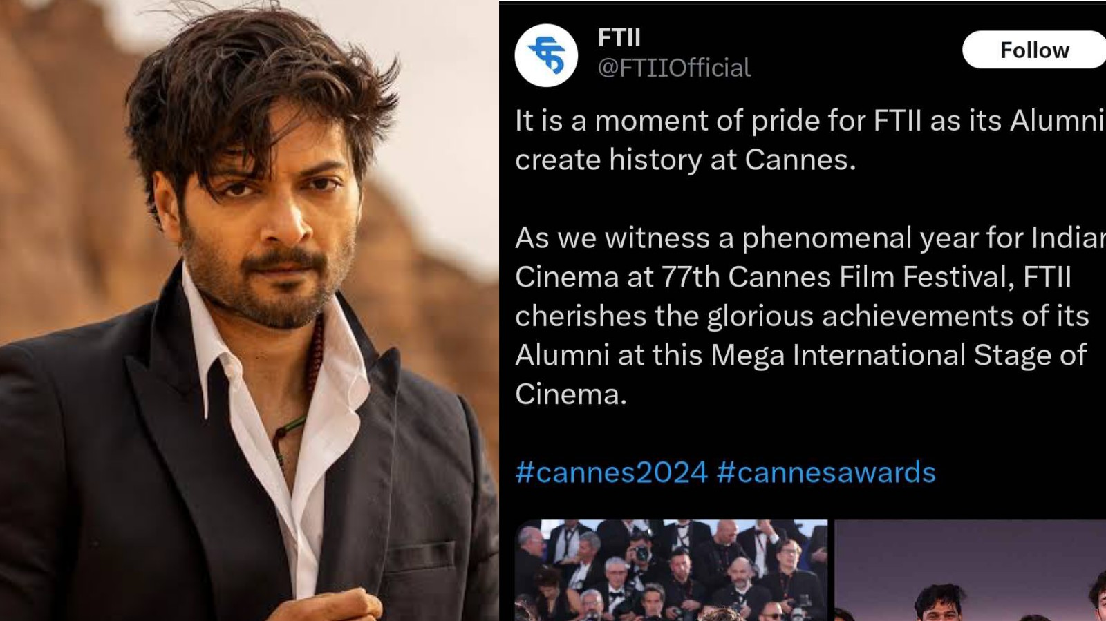 Ali Fazal slams FTII for their hypocrisy; says 'just don't' 897030
