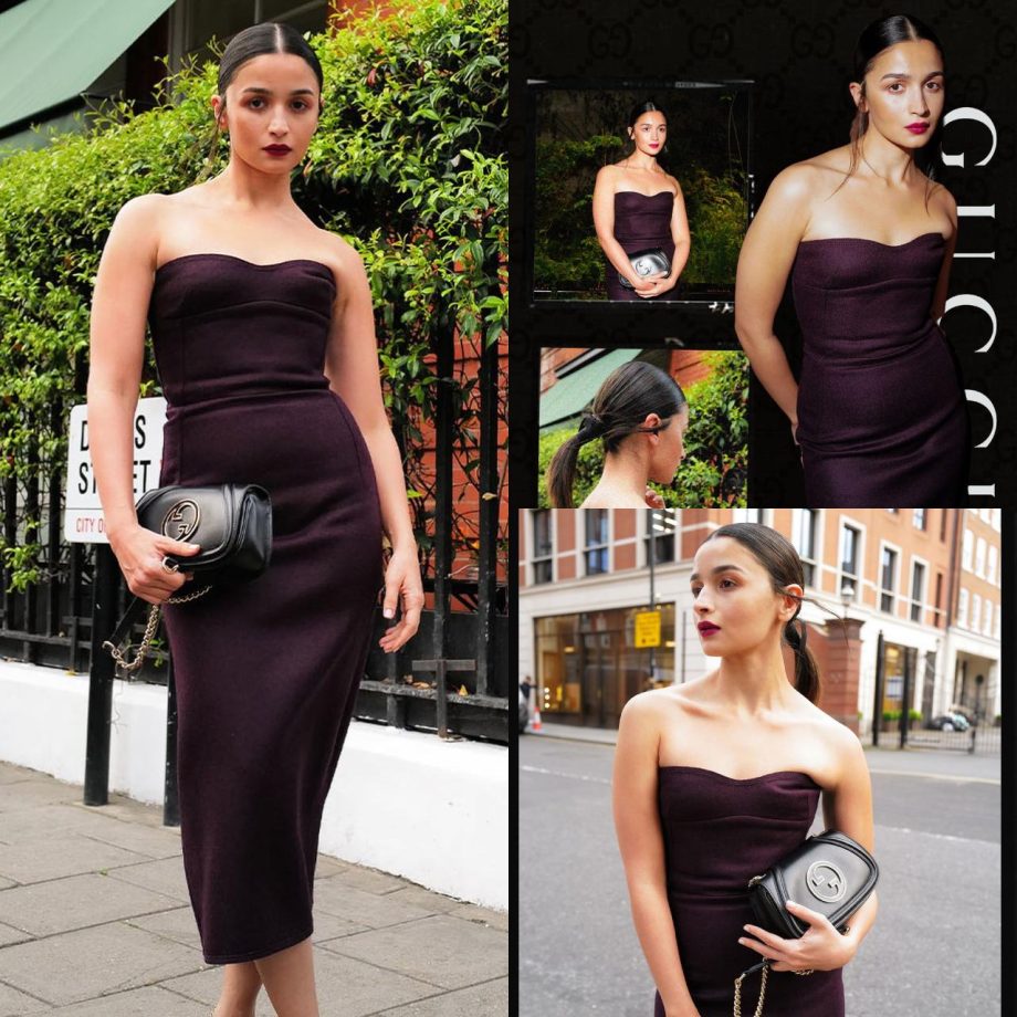 Alia Bhatt Stuns In Strapless Dress In London, Fans Call Her 'Global Icon,' Neetu Kapoor Reacts 895133