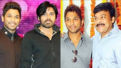 Allu Arjun expresses his wishes for Pawan Kalyan & Chiranjeevi for their respective milestones