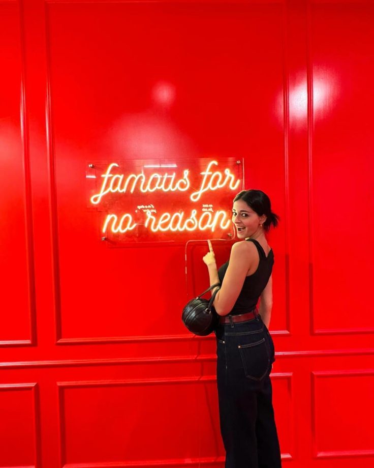 Amidst breakup rumors with Aditya Roy Kapur, Ananya Panday asks fans to 'calm down' for a different reason 895015