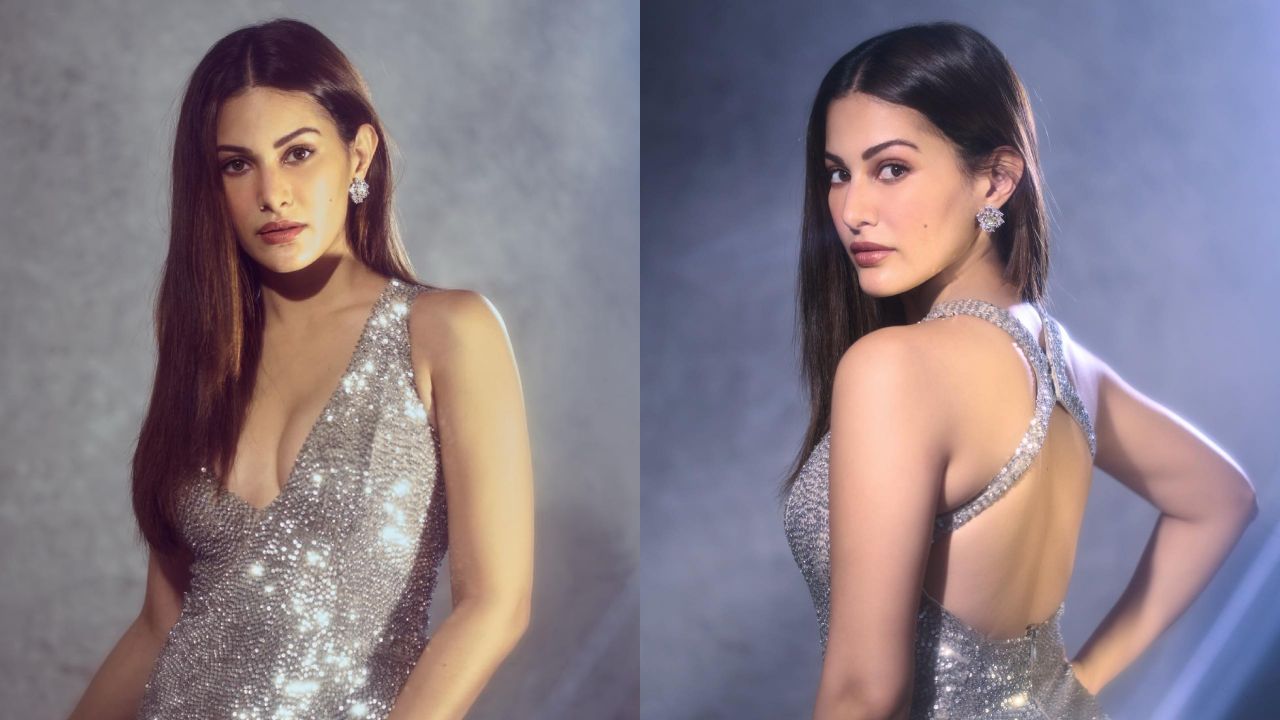 Amyra Dastur Is All 'Glitter' And 'Glam' In Silver Sequin Mini Dress, See Pics 895947