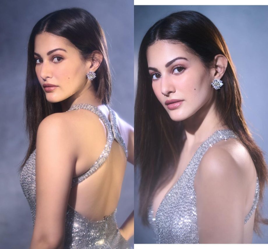 Amyra Dastur Is All 'Glitter' And 'Glam' In Silver Sequin Mini Dress, See Pics 895945
