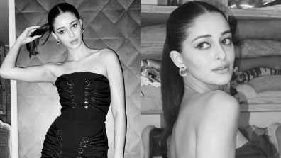 Ananya Panday’s Stunning Bodycon Dress Steals the Spotlight in Latest Instagram Post!