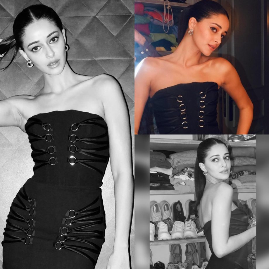 Ananya Panday's Stunning Bodycon Dress Steals the Spotlight in Latest Instagram Post! 896802