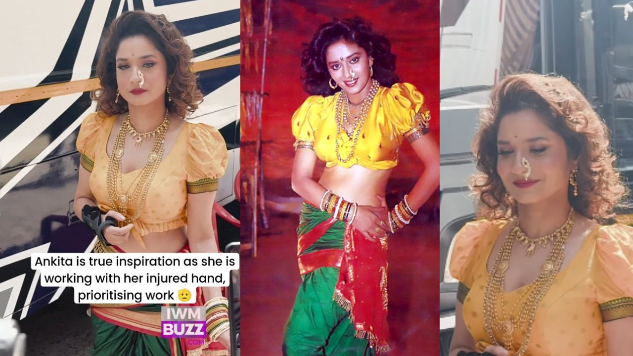 Ankita Lokhande Recreates Madhuri Dixit's Look In Song 'Humko Aaj Kal Hai Intezaar' From Sailaab 893942