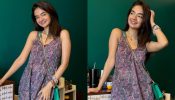 Anushka Sen Flaunts Her Summer Mood in a Printed Maxi Dress