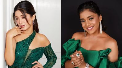Shivangi Joshi Vs. Sumbul Touqeer: Who Slayed In Green Thigh-High Slit Gown?