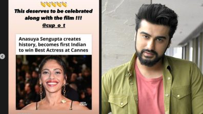 Arjun Kapoor Applauds Anasuya Gupta To Win The Best Actress Award At Cannes Says, “This Deserves to be…”