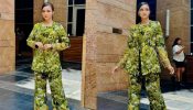 Ashi Singh’s Green Leaf Printed Co-ord Set Is A Outfit You Can Style For Night Parties To Office