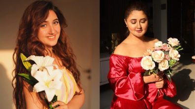 Ashnoor Kaur and Rashami Desai Flaunts Their Love With Flowers, Check Out Pictures Below!