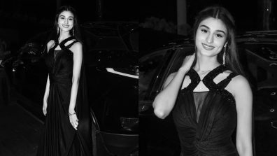 Elegant Girl: Payal Gaming Looks Glamorous In Black Cut-out Gown
