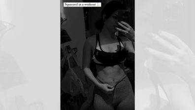Avneet Kaur Flaunts Sensuous Curves In Monochromatic Mirror Selfie, See Here