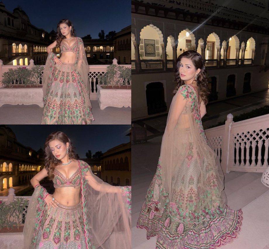 Avneet Kaur Turns' Param Sundari' in an Enigmatic Unicorn Lehenga Set, Mouni Roy Loved It! 894624