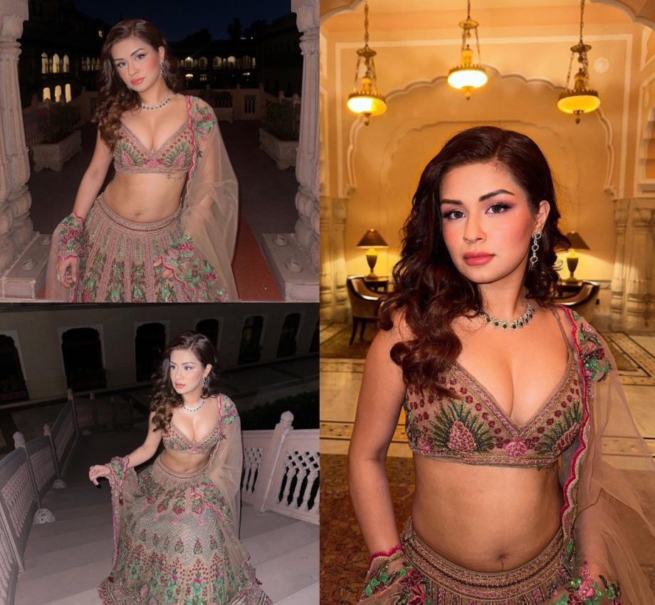 Avneet Kaur Turns' Param Sundari' in an Enigmatic Unicorn Lehenga Set, Mouni Roy Loved It! 894625