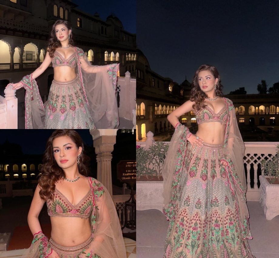 Avneet Kaur Turns' Param Sundari' in an Enigmatic Unicorn Lehenga Set, Mouni Roy Loved It! 894626