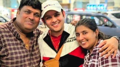 Baalveer Actor Dev Joshi Shares Heartwarming Moment with Family at Airport