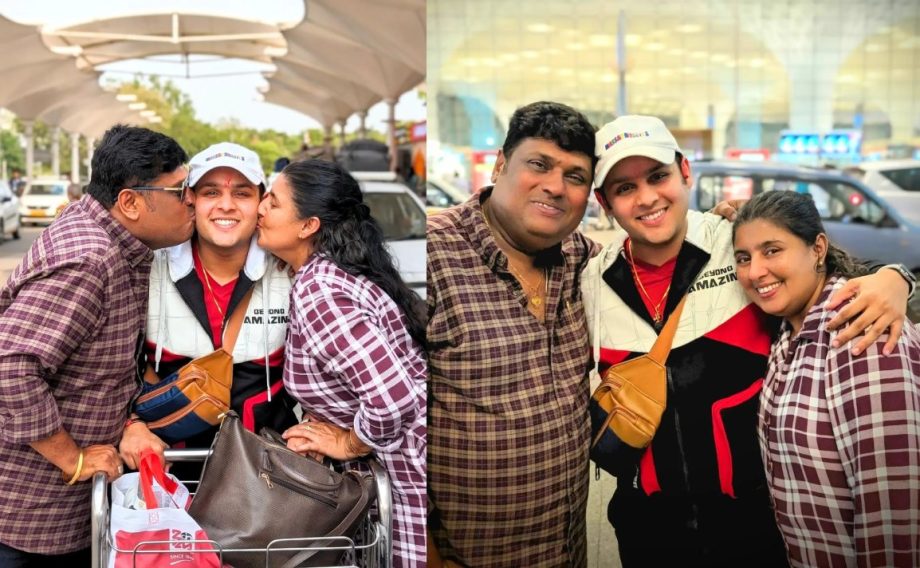 Baalveer Actor Dev Joshi Shares Heartwarming Moment with Family at Airport 895092