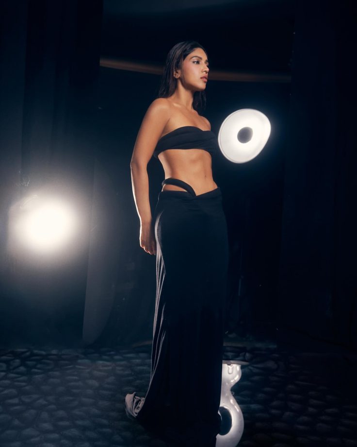 Bhumi Pednekar Flaunts Picturesque Figure In Black Two-piece, Urfi Javed Says, 