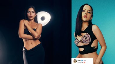 Bhumi Pednekar Flaunts Picturesque Figure In Black Two-piece, Urfi Javed Says, “Baap re..”