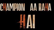 “Champion Aa Raha Hai”; Get Ready to see Kartik Aaryan in a never-before-seen avatar in Sajid Nadiadwala and Kabir Khan’s Chandu Champion! The First Asset To out Tomorrow