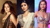 Channel Your Inner Diva Like Shehnaaz Gill, Mouni Roy, And Rubina Dilaik In Designer Saree 897152