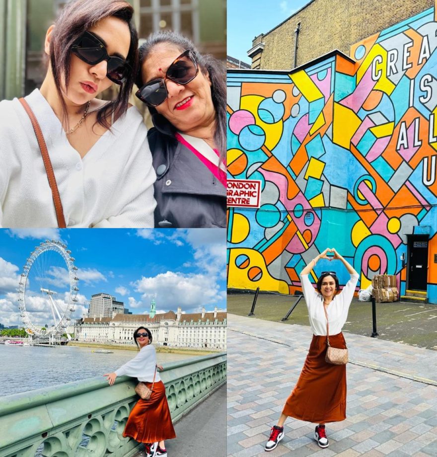 Check Out: Amruta Khanvilkar Shares Getaway Pictures with Her Family in London 895343