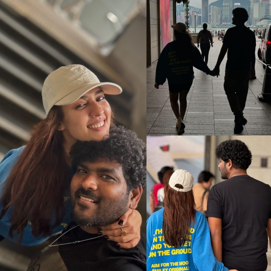 Couple Goals: Nayanthara and Vignesh Shivan can't get enough of their holding-hands pose 897463