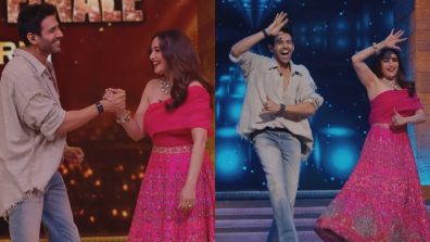 Dancing Queen Madhuri Dixit and Champion Kartik Aaryan in one frame!