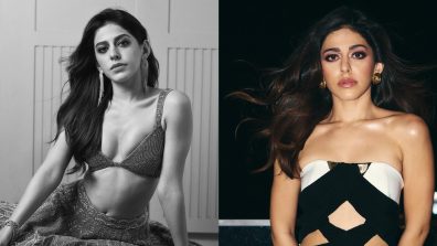 Desi Vs. Videsi: Alaya F In Lehenga Set Or Alaya F In Strapless Gown: Which Monochrome Outfit Suits Her Better?