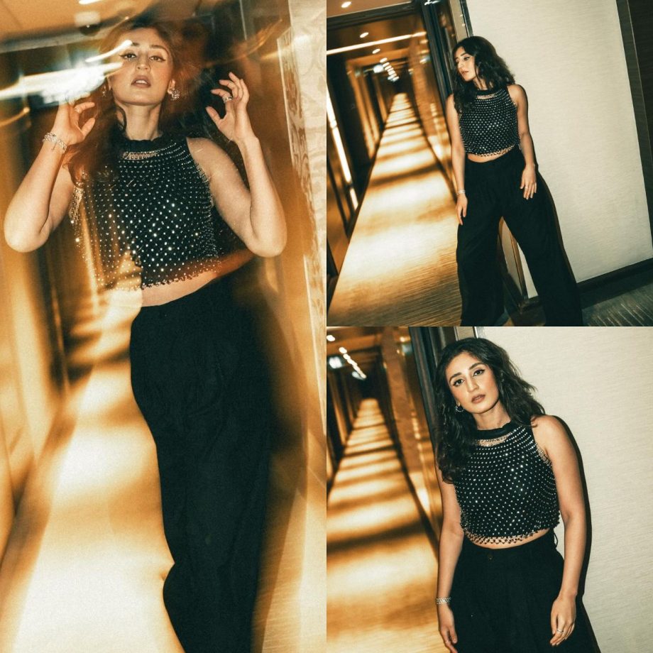 Dhvani Bhanushali Looks Ravishing In Classy Crop Top And Pants, See Pics! 896442