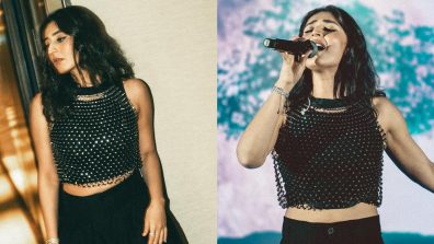Dhvani Bhanushali Looks Ravishing In Classy Crop Top And Pants, See Pics!