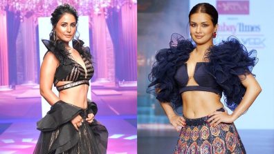 Fashion Face-Off: Hina Khan Vs. Avneet Kaur: Who Stuns In Lehenga With Ruffle Sleeves Blouse