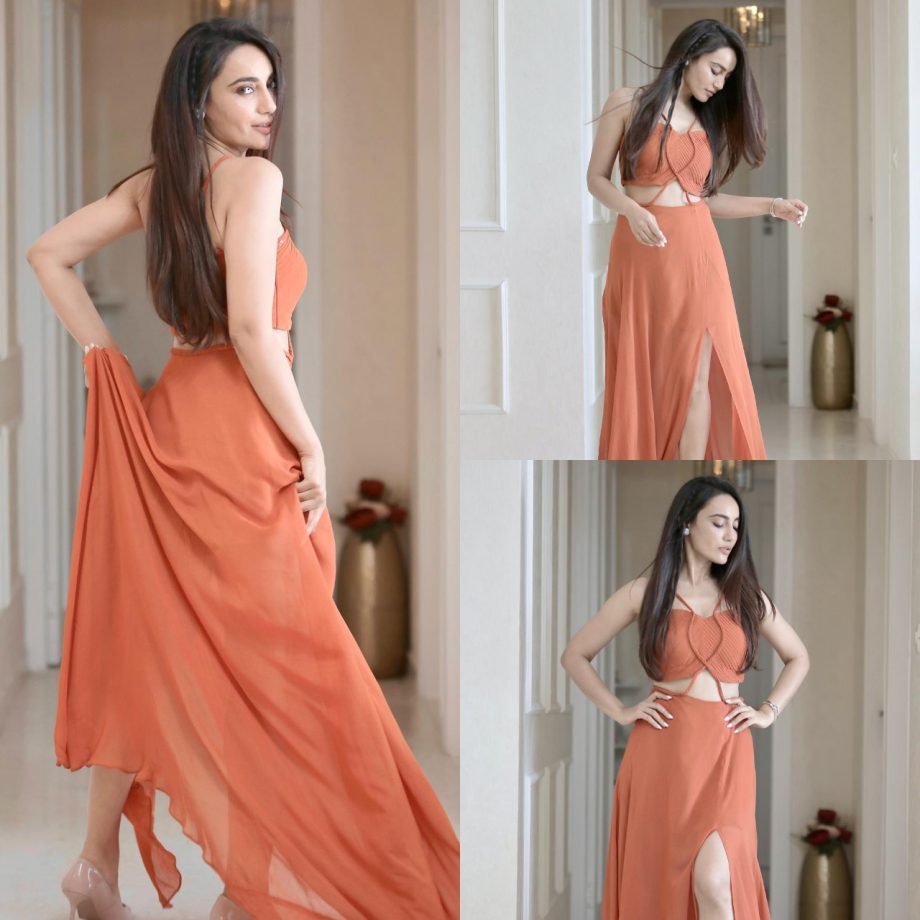 Disha Parmar Or Surbhi Jyoti: Who Is Slaying In Thigh-high Slit Outfit? 895025