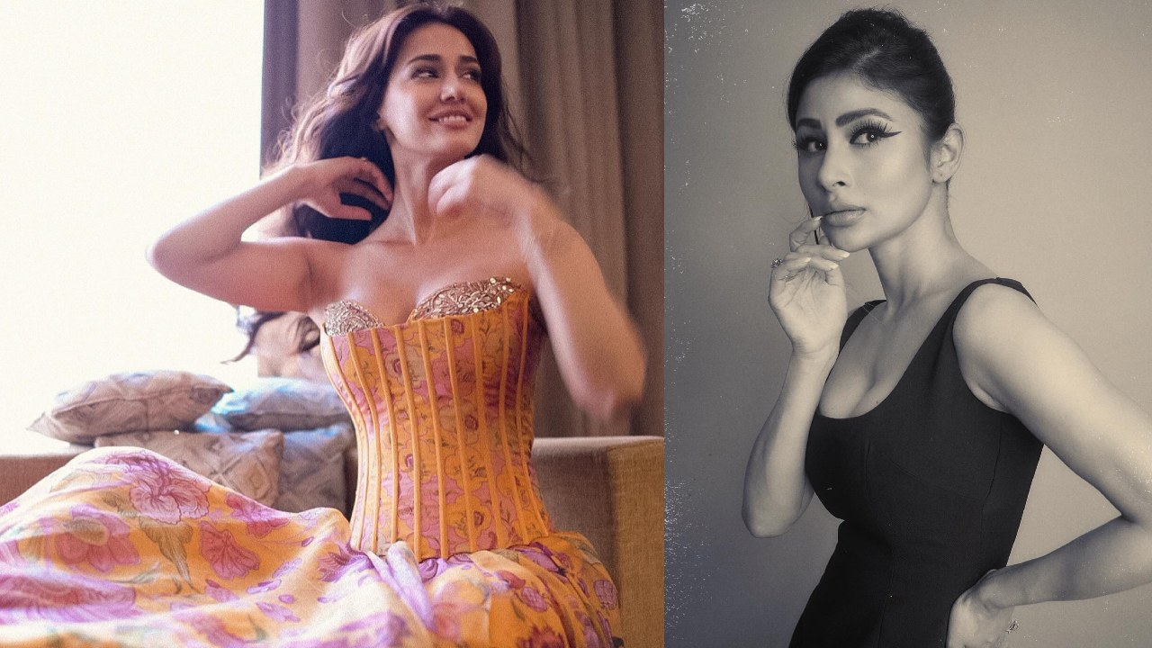 Disha Patani Looks Gorgeous in a Strapless Corset Dress, Mouni Roy Calls Her 'Stunner' 895902