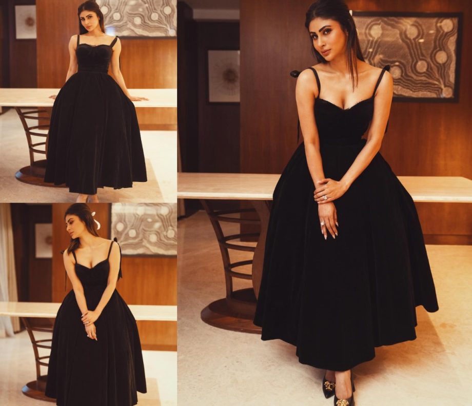 Disha Patani, Mouni Roy Or Tara Sutaria: Who Stuns In A Black Corset Gown? 896124