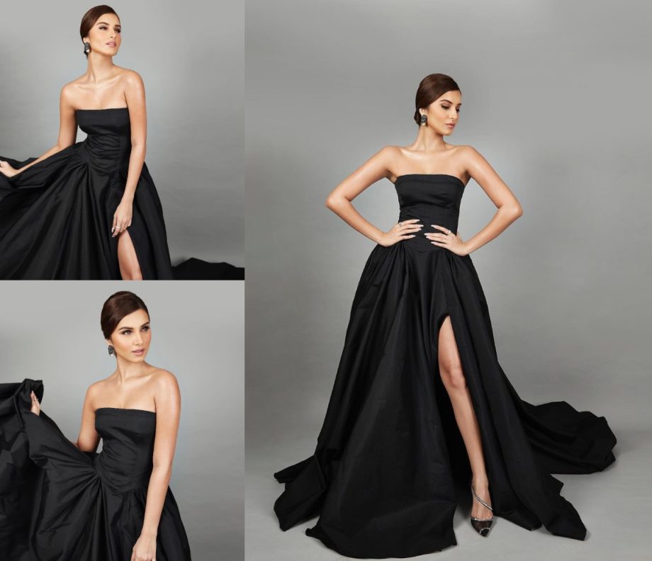 Disha Patani, Mouni Roy Or Tara Sutaria: Who Stuns In A Black Corset Gown? 896125