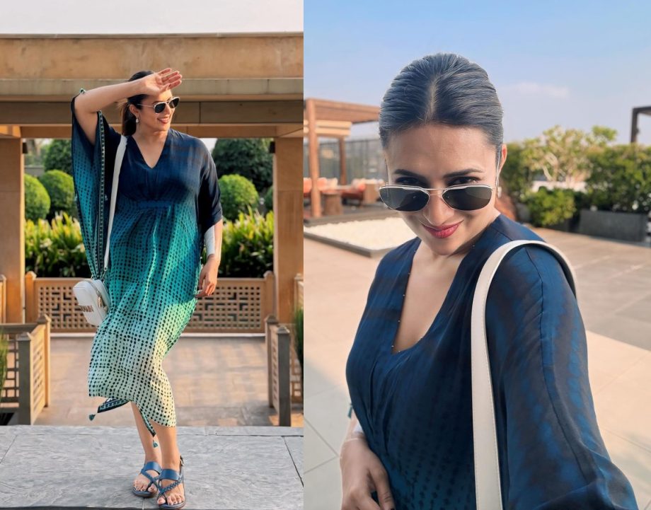 Divyanka Tripathi Flaunts Her Jazzy Afternoon Glamour in a Printed Kaftan Dress, See Photos! 894498