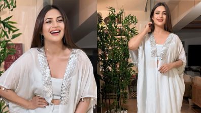 Divyanka Tripathi Looks Gorgeous in an All-White Co-ord Set, See Pics!