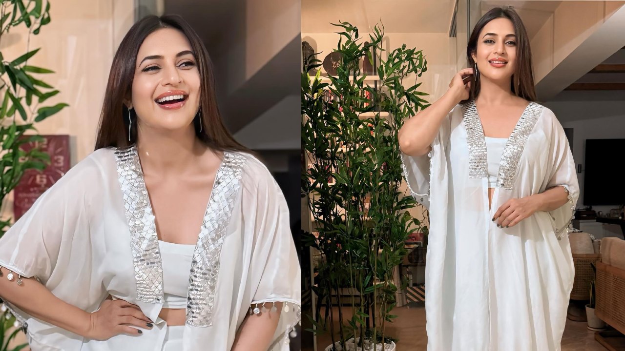 Divyanka Tripathi Looks Gorgeous in an All-White Co-ord Set, See Pics! 895090