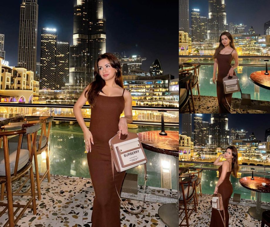 Dubai Dairies: Avneet Kaur And Mahira Sharma Enjoy Chilling Moments In Front Of Burj Khalifa 896061