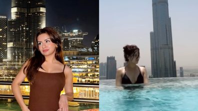 Dubai Dairies: Avneet Kaur And Mahira Sharma Enjoy Chilling Moments In Front Of Burj Khalifa