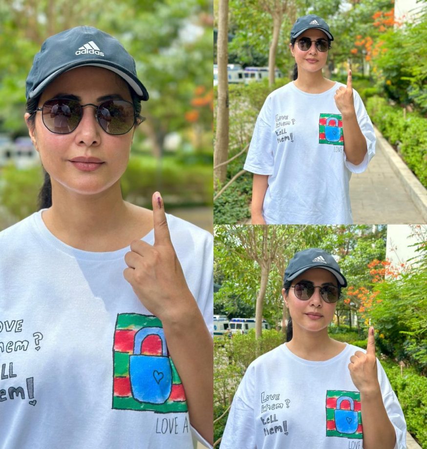 Election 2024: Hina Khan, Debina Bonnerjee and Shraddha Arya shares pictures After Casting Their Votes 895921
