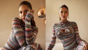 Esha Gupta Flaunts Jaw-Dropping Curvy Physique in a Printed Bodycon Dress, Fans Can't Handle the Heat! 893727