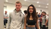 Esha Gupta Poses With Real Madrid’s Football Player Toni Kroos