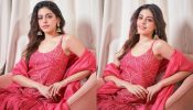 Ethereal Beauty: Alaya F Flaunts Her Ethnic Fashion Game in a Pink Sharara Set