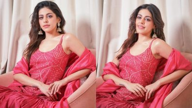 Ethereal Beauty: Alaya F Flaunts Her Ethnic Fashion Game in a Pink Sharara Set